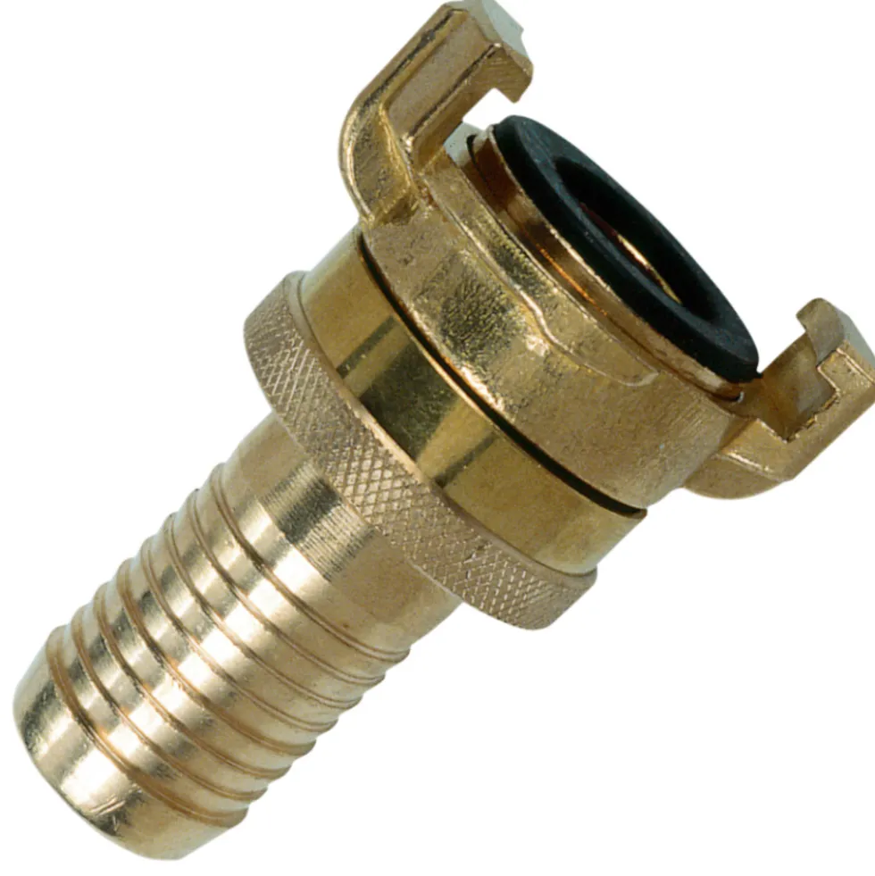 Saug- und Hochdruckkupplung 1" drehbar Messing
