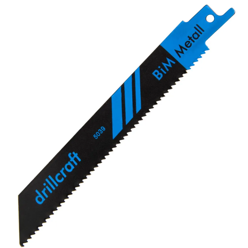 Säbelsägeblatt 52Zahn 150x2,5mm BIM Drillcraft Metall Säbel Sägeblatt
