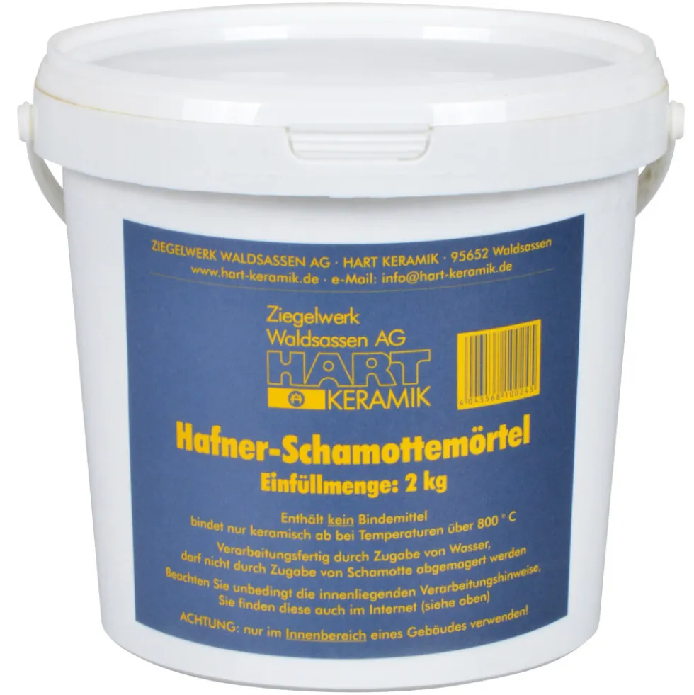 Schamottemörtel 2 kg in einer Dose