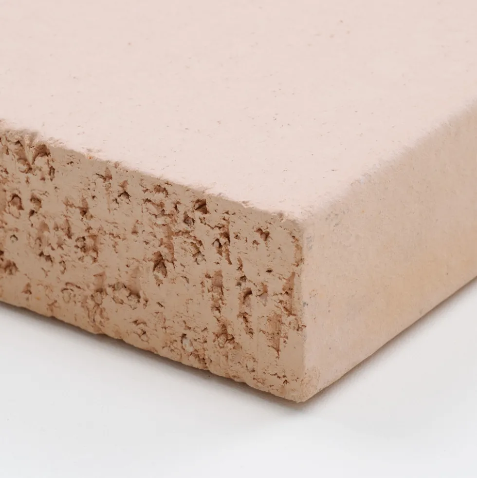 Schamottensteinplatte 250 x 124 x 20 mm