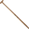 Schaufelstiel Esche 120cm gebogen mit T-Griff
