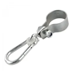 Schaukelhaken 50mm Schaukelschelle Manschettenhaken Karabinerhaken Rundschelle