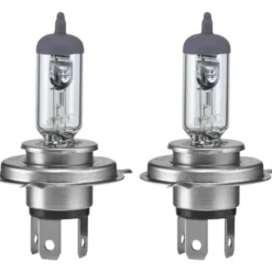 Scheinwerferlampe H4 Mega White 12V 60/55W P43T, 2 Stück
