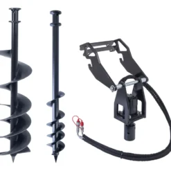 Scheppach Antriebseinheit + 2x Erdbohrer zu Kompaktlader MKL730