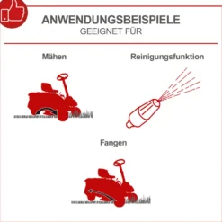 Scheppach Benzin-Rasentraktor TMR452-98C-RD