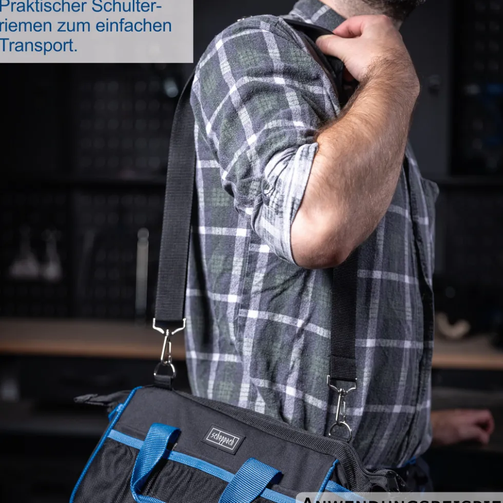 Scheppach Werkzeugtasche TC24, 23-teilig