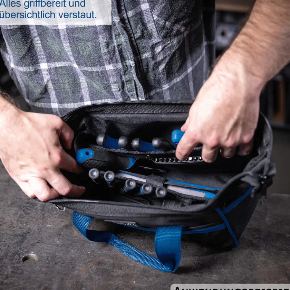Scheppach Werkzeugtasche TC24, 23-teilig