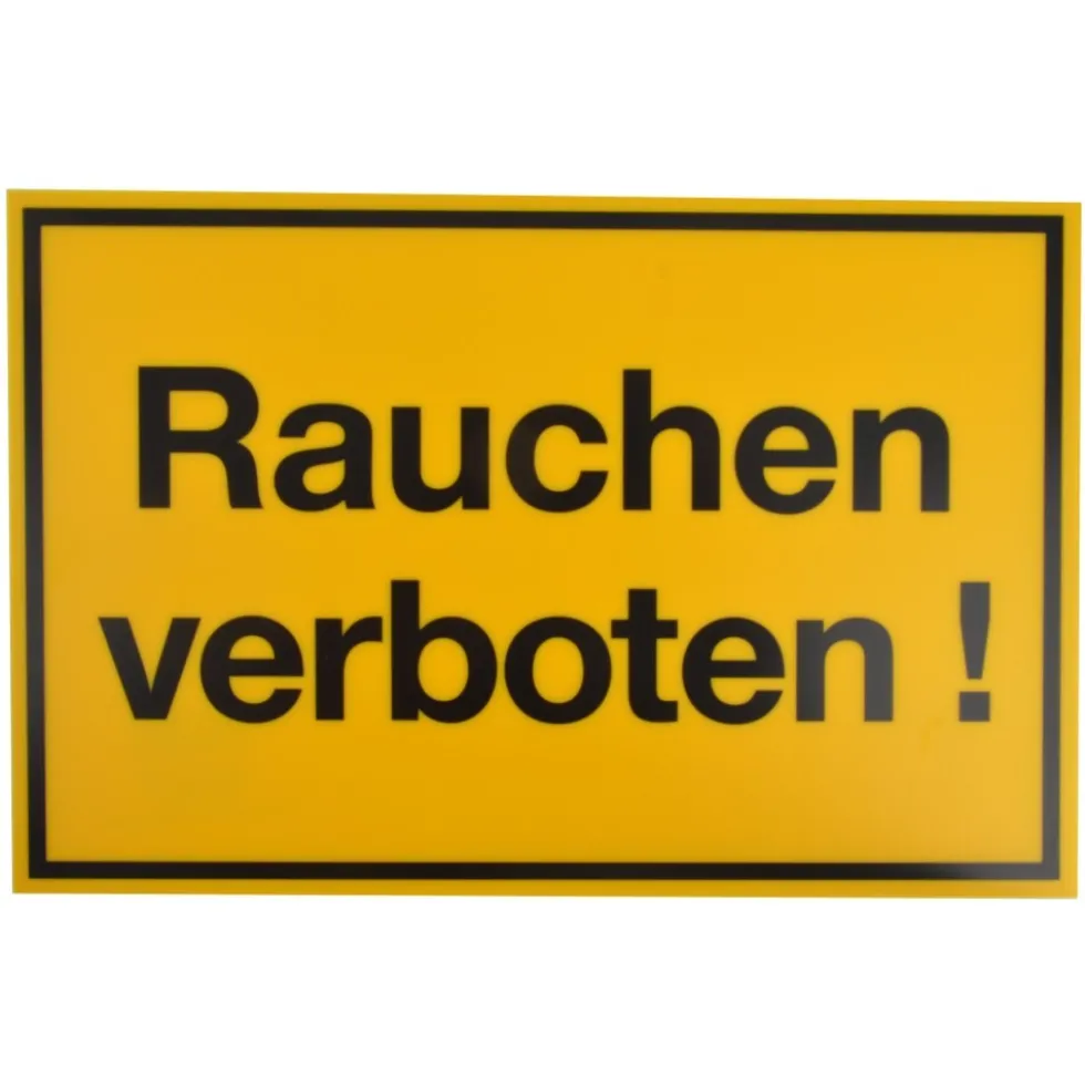Schild Rauchen Verboten 300 x 200 mm