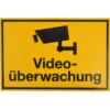 Schild Videoüberwachung 300 x 200 mm