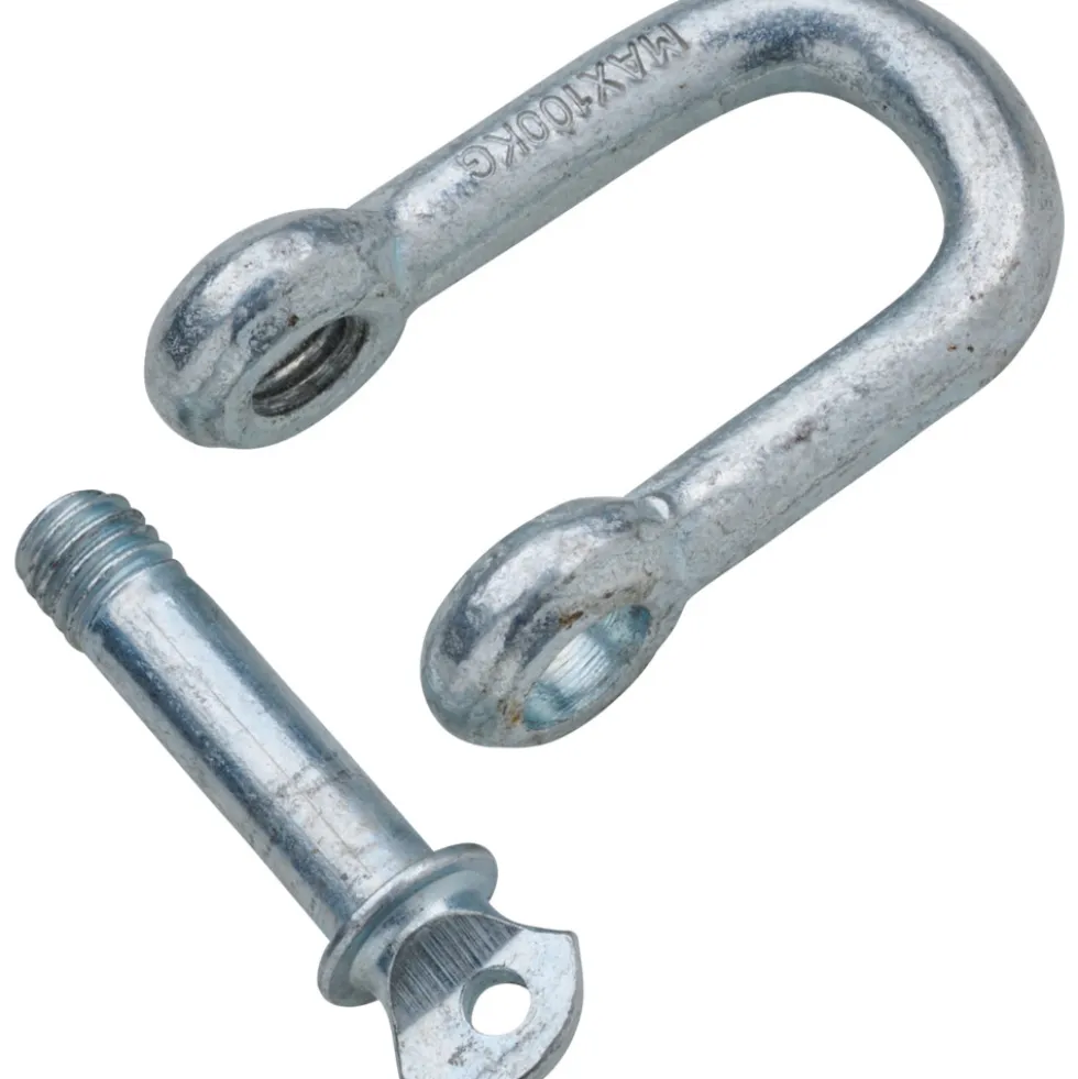 Schäkel 8 mm Tragkraft 625 kg Edelstahl