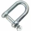 Schäkel verzinkt 16 mm gerade Form