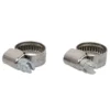 Schlauchklemmen-Set 2er 10-16 mm Breite 9 mm Edelstahl