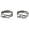 Schlauchklemmen-Set 2er 20-32 mm Breite 9 mm Edelstahl