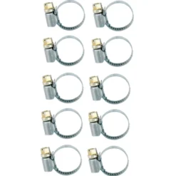Schlauchschelle 25-40 mm 10 Stück verzinkt
