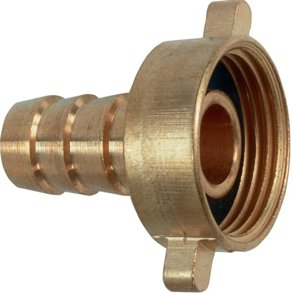 Schlauchverschraubung 1/2"x1" Messing