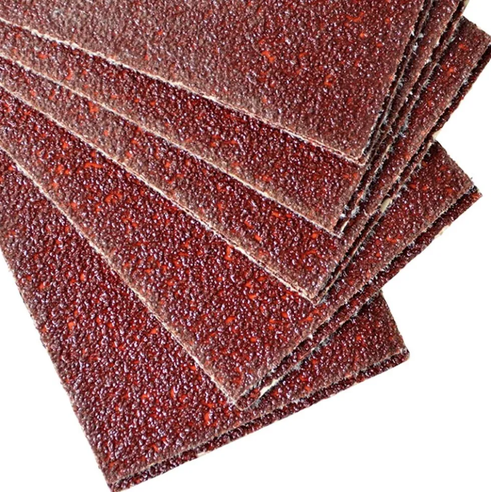 Schleifpapier K40, 70x125 mm Velcut Zuschnitte, für Velcropad