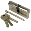 Schließzylinder GERA 5900 35-40 mm mit 3 Schlüsseln