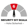 Schließzylinder GERA 5600 30-45 mm mit 6 Schlüsseln
