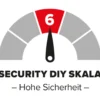 Schließzylinder GERA 5600 30-40 mm mit 6 Schlüsseln