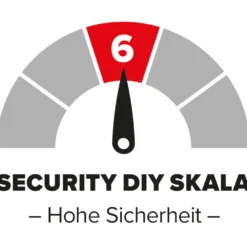 Schließzylinder GERA 5600 30-40 mm mit 6 Schlüsseln