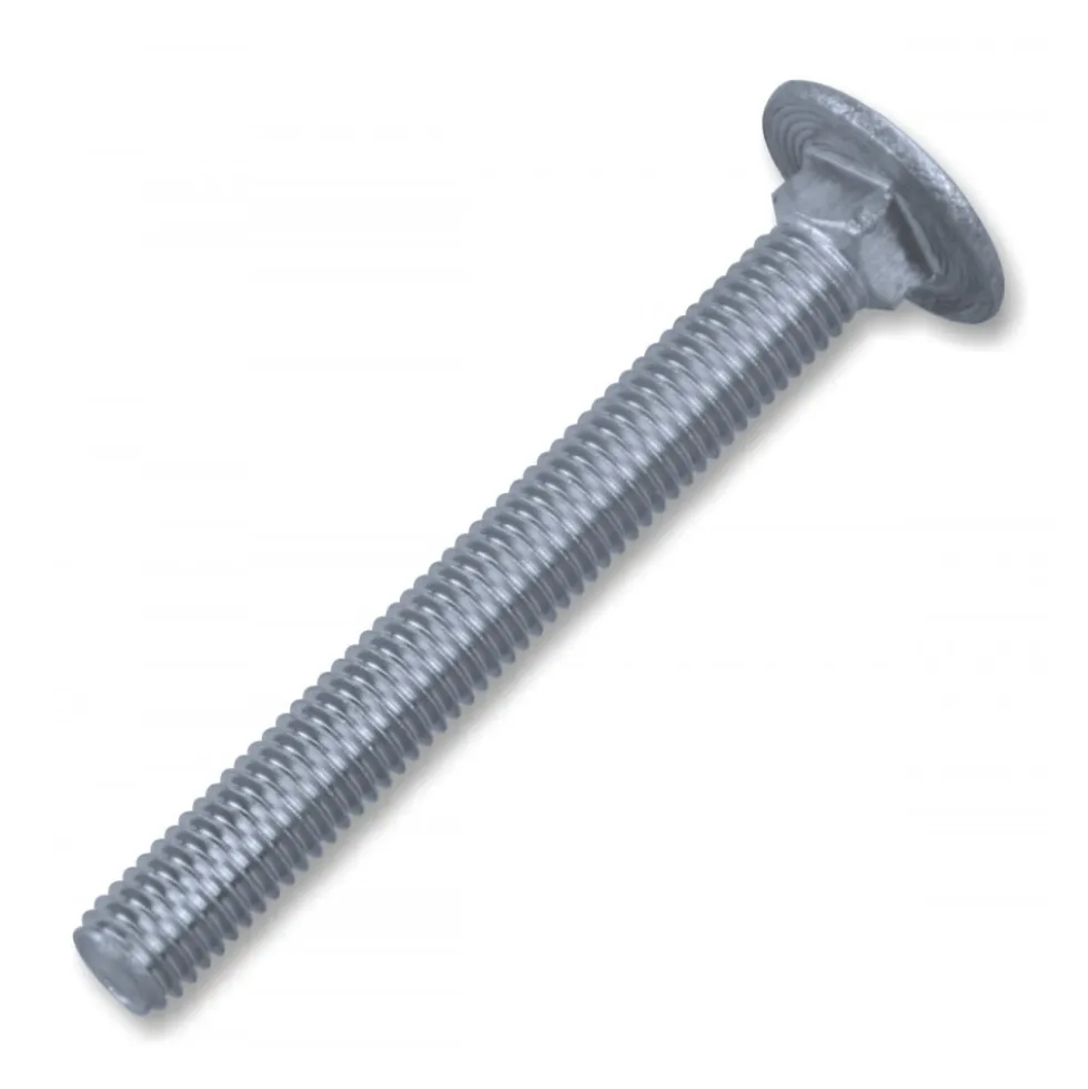 Schlossschraube 8,0x30mm M8 DIN603 Vierkantansatz A2 Edelstahl 6-kant Flachrundschraube