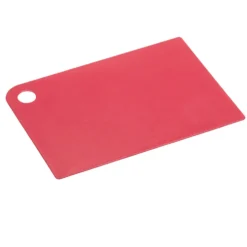Schneidbrett klein, Kunststoff, 17,2 x 24,4 x 0,15 cm, Rot