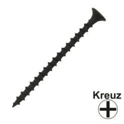 Schnellbauschraube fein 3,9x35 Vollgewinde Trompetenkopf-H Kreuzschlitz Gipsplattenschraube
