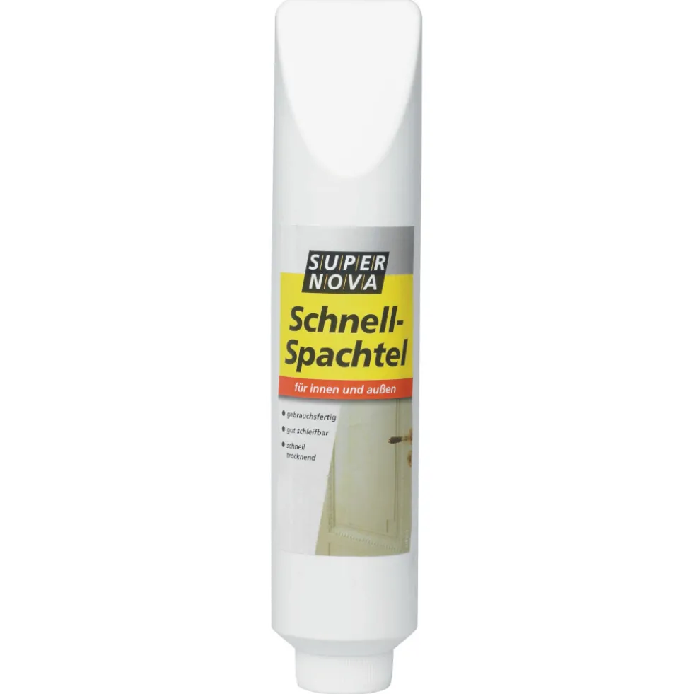 Schnellspachtel in naturweiß für innen und außen