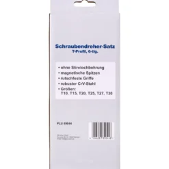 Schraubendreher-Satz T-Profil, 6-teilig, CrV-Stahl