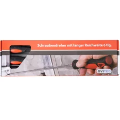Schraubendreher Set 6-teilig aus CRV-Stahl mit Aufhängöse