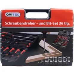 Schraubendreher-Set 36-teilig mit Koffer