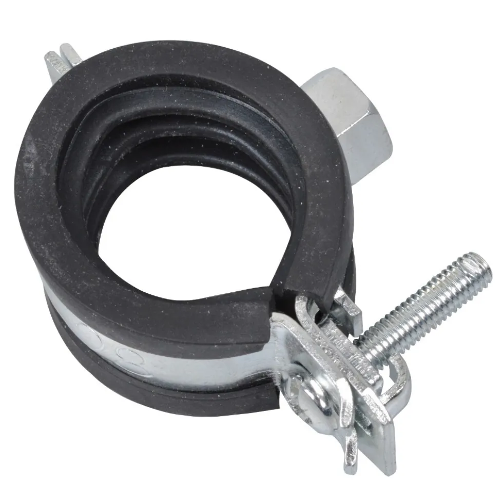 Schraubrohrschelle 26-28 mm für ¾'' Rohre mit M8-Montagemutter