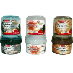 Schuhcreme Selbstglanz 50ml in Braun, Schwarz oder Farblos