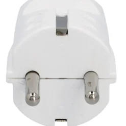 Schutzkontakt Stecker Kunststoff IP20 weiß