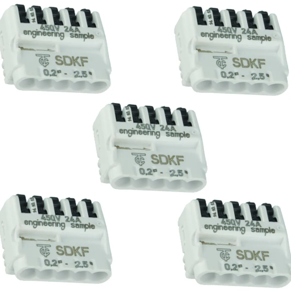 SDK-Abzweigverbinder 5-polig 0,2-0,25 mm² Set 5-teilig