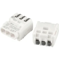 SDK-Abzweigverbinder 3-polig 0,2-0,25 mm² Set 6-teilig