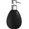 Seifenspender Schwarz matt