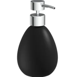 Seifenspender Schwarz matt