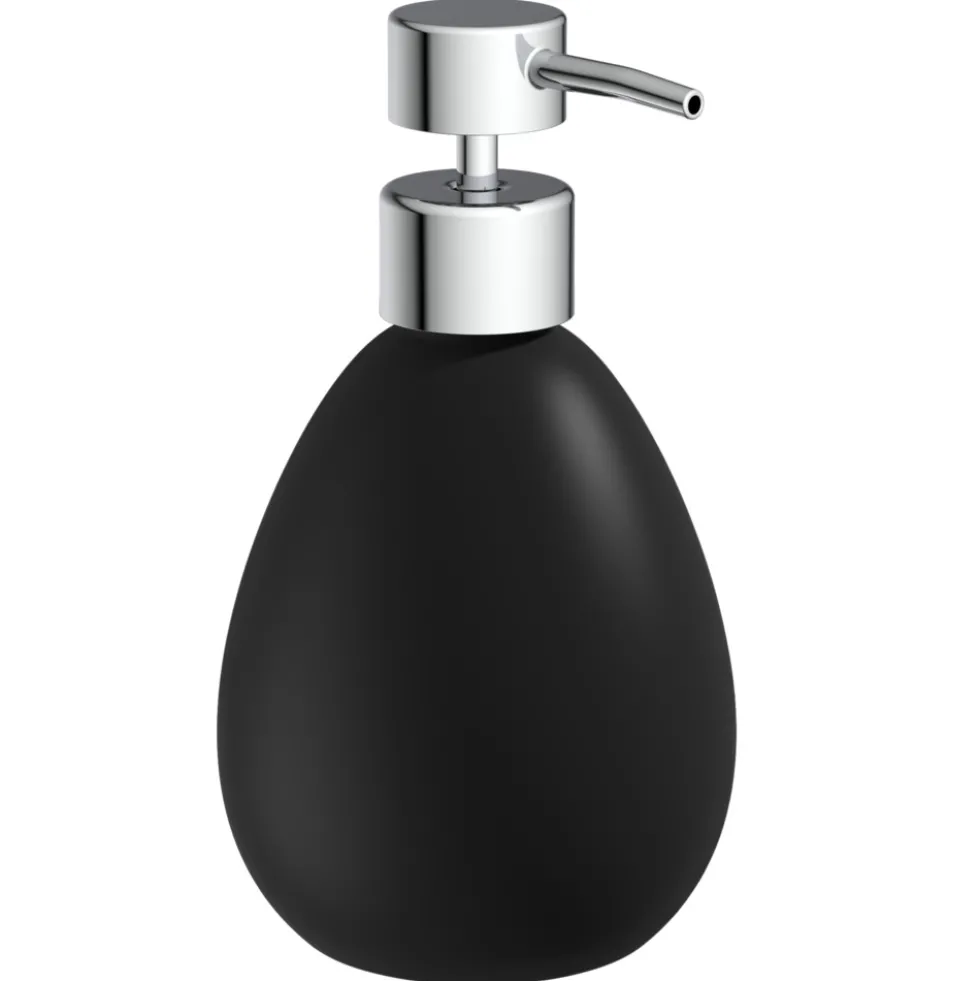Seifenspender Schwarz matt