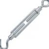 Seilspanner 6 x 100 mm, mit Haken und Öse, Edelstahl