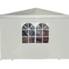 Seitenteil mit Fenster für Pavillon 3 x 3 m, Ecru
