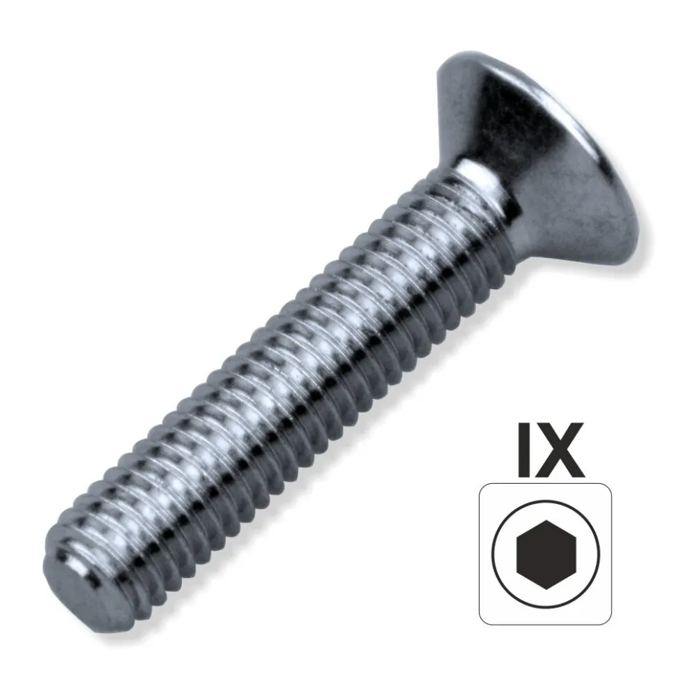 Senkkopfschraube 6x16 mm IX M6
