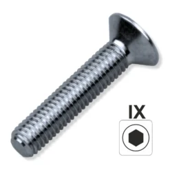 Senkkopfschraube 8x30 mm IX M8