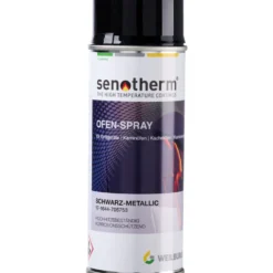 Senotherm Ofen-Spray schwarz metallic