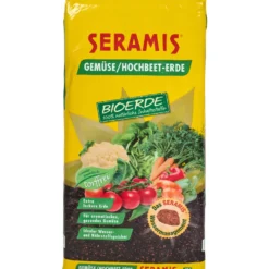 SERAMIS® Gemüse/Hochbeet-Erde Bio ohne Torf 40 Liter