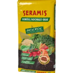 SERAMIS® Gemüse/Hochbeet-Erde Bio ohne Torf 40 Liter