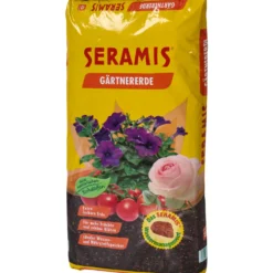 SERAMIS® Gärtnererde 40 Liter, torfreduziert