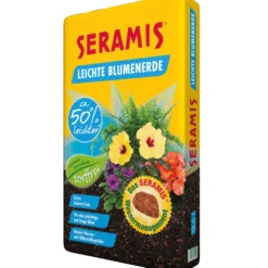 SERAMIS® leichte Blumenerde 12,5 Liter, torffrei
