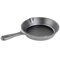 Servierpfanne aus Gusseisen mit Griff