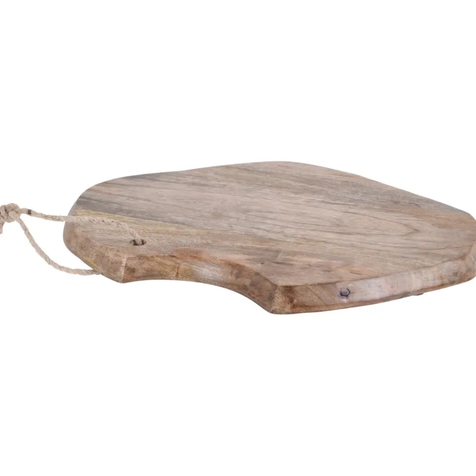 Serviertablett aus Mangoholz, 43 x 33 x 2,5 cm - B-Ware